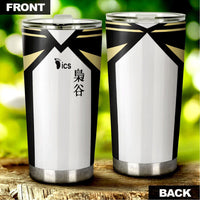 Haikyuu Fukurodani Personalized Tumbler Stainless Steel Vacuum Insulated 20oz