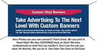 2ftx5ft Custom Size Banners