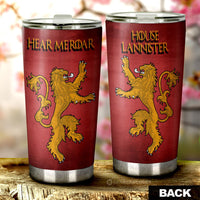 House Lannister Tumbler Cup Custom Game Of Throne