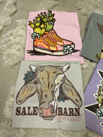 Desert Shoes graphic tee