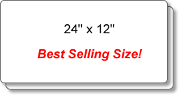 Magnetic Car Signs - 24'' x 12'' (Priced per Pair of Signs)