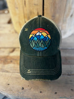 Mountains PATCH Mesh Snapback Baseball Cap