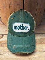 Mother distressed snapback Cap