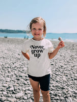 Never Grow Up - Child Tee