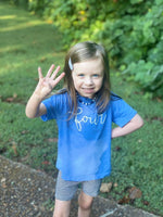 Birthday Number - New Cursive - Child Tee