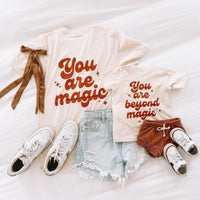 LMSS X JENN HALLAK - Mama - You are Magic / You are Beyond Magic - Set of 2 Matching Shirts