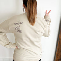 Motherhood - Surviving Not Thriving - Doing My Best - (Our 2024 Mantra) - Neutrals - LMSS® Exclusive - BASIC Fleece