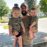 Best Dad / Kid By Par - Set of 2 Tees