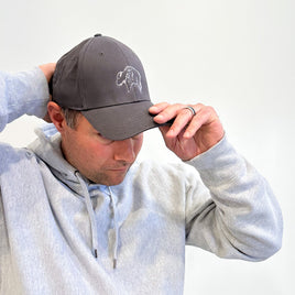 Buffalo - Gray w/ Silver Thread - Comfy Fit -  Baseball Cap