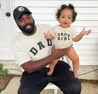 Dad - Arched Varsity / Dad's Girl - Set of 2 Tees