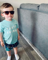 Party Animal - Block Font - Child Tee