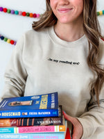 Embroidered Basic Fleece - In My Reading Era