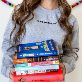 Embroidered Basic Fleece - In My Reading Era