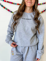 Embroidered Basic Fleece - In My Reading Era