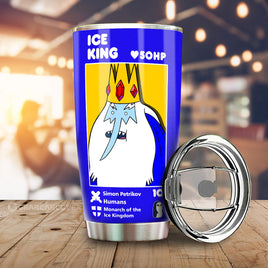 Ice King Tumbler Cup Custom Adventure Time Car Accessories