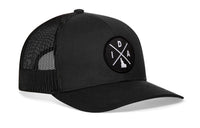 Idaho Trucker Hat  |  Black IDA X Snapback