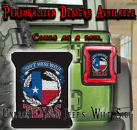 Don't mess with Texas Taillight cover decal 34