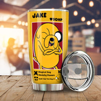 Jake Tumbler Cup Custom Adventure Time Car Accessories