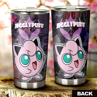 Jigglypuff Tumbler Cup Custom Anime Galaxy Manga Style