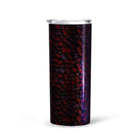 Joker Haha Pattern Custom Tall Glitter Tumbler