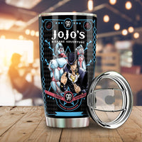 Josuke Higashikata Tumbler Cup Custom JoJo's Bizarre Adventure Anime Car Interior Accessories