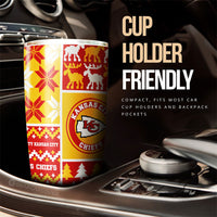 Kansas City Chiefs Tumbler Cup Custom Ugly Style Car Accessories