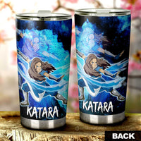 Katara Tumbler Cup Custom Avatar The Last Airbender Anime