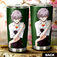 Kaworu Nagisa Tumbler Cup Custom NGE Car Accessories