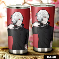 Ken Kaneki Tumbler Cup Custom Main Tokyo Ghoul Anime Car Accessories