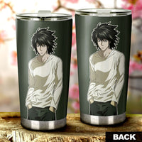 L Lawliet Tumbler Cup Custom Death Note