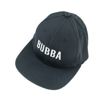Bubba - Black w/ White - Child Flat Brim Hat