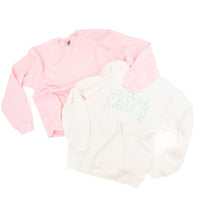 Embroidered BASIC Fleece - Arched Faith