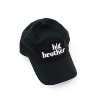 Big/Little Brother - Black w/ White - Child Baseball Cap
