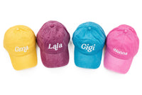 Choose Your Name Hat - Italic - Mom, Aunt, and Grandma Names