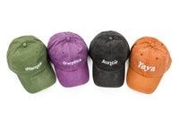 Choose Your Name Hat - Italic - Mom, Aunt, and Grandma Names