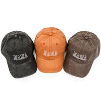 MAMA (Varsity Outline) - Adult Baseball Cap