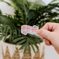 LMSS® STICKER - Think Happy Thoughts