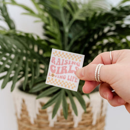 LMSS® STICKER - The Retro Edit - Raising Girls Loving Life