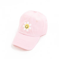 Flower Pedals Smiley - Child Baseball Cap