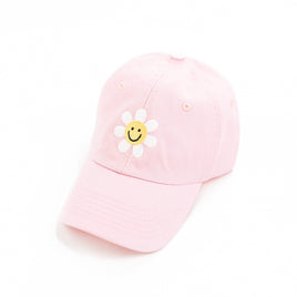 Flower Pedals Smiley - Child Baseball Cap