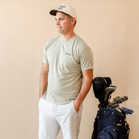 Embroidered Comfort Colors Tee - Dad & Co.
