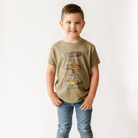 Trout Chart - Hand Drawn - Child Tee