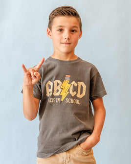 ABCD - The Learning Tour (f&b) - YOUTH Comfort Colors Tee