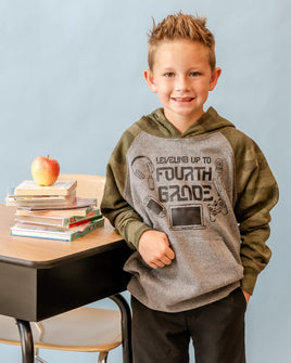 Leveling Up To (Choose Your Grade) - Child HOODIE