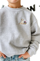 Embroidered Child Sweater - School Pup