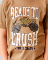 Ready To Crush (Choose Your Grade) - Coyote Brown Child Tee