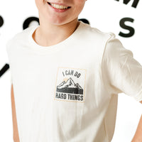 I Can Do Hard Things (pf & b) - Child Tee