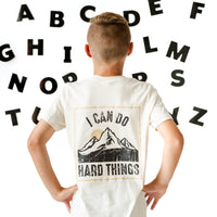 I Can Do Hard Things (pf & b) - Child Tee