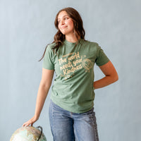 The World Needs Your Kindness - Comfort Colors Tee