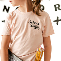 School Days - School Day Items (pf & b) - Child Tee